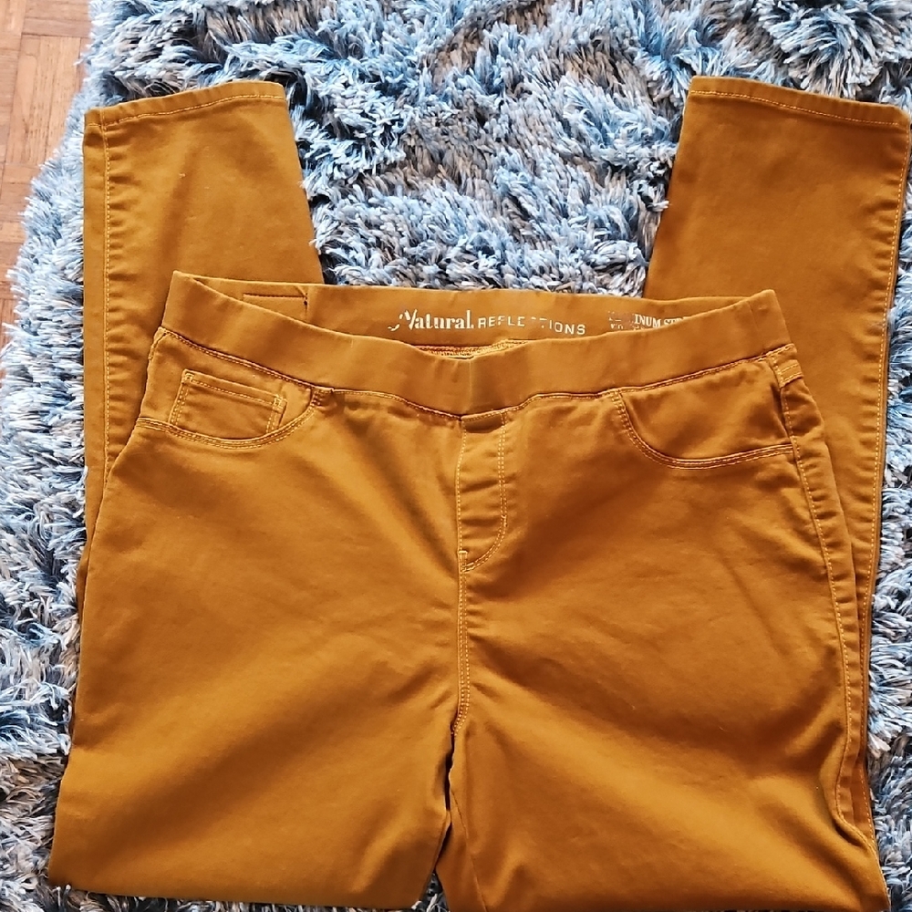 Natural Reflections Golden Brown Pants